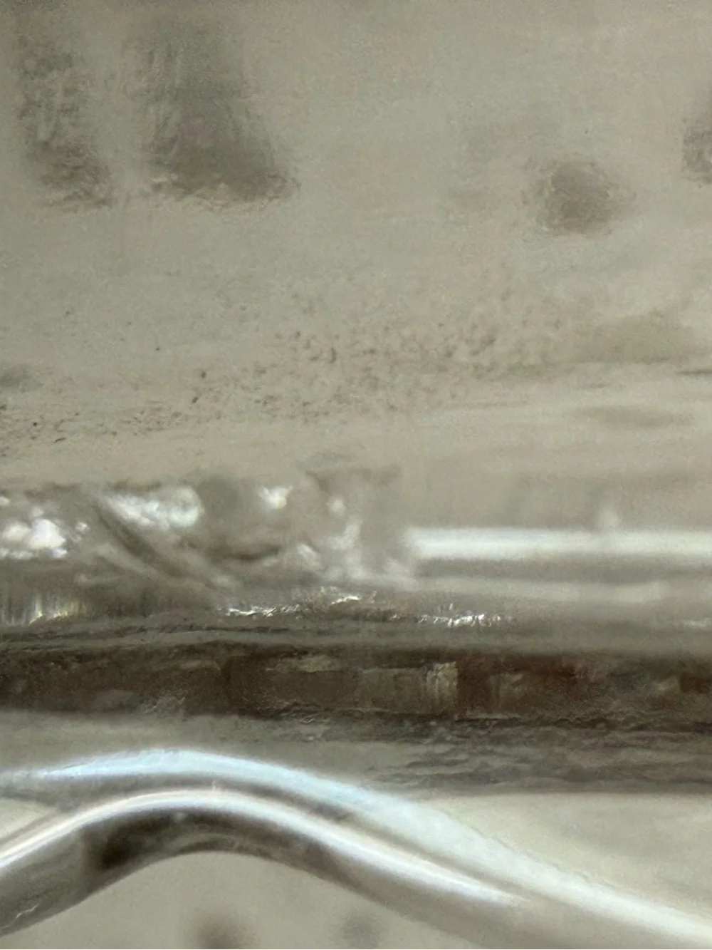 Depression glass‎ vintage Elegant Clear Glass Butter Dish with cover.